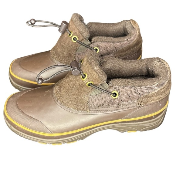Ladies Bass Tabora Waterproof Camping / Duck Boots Size 6M - Brown / Tan - Picture 3 of 7